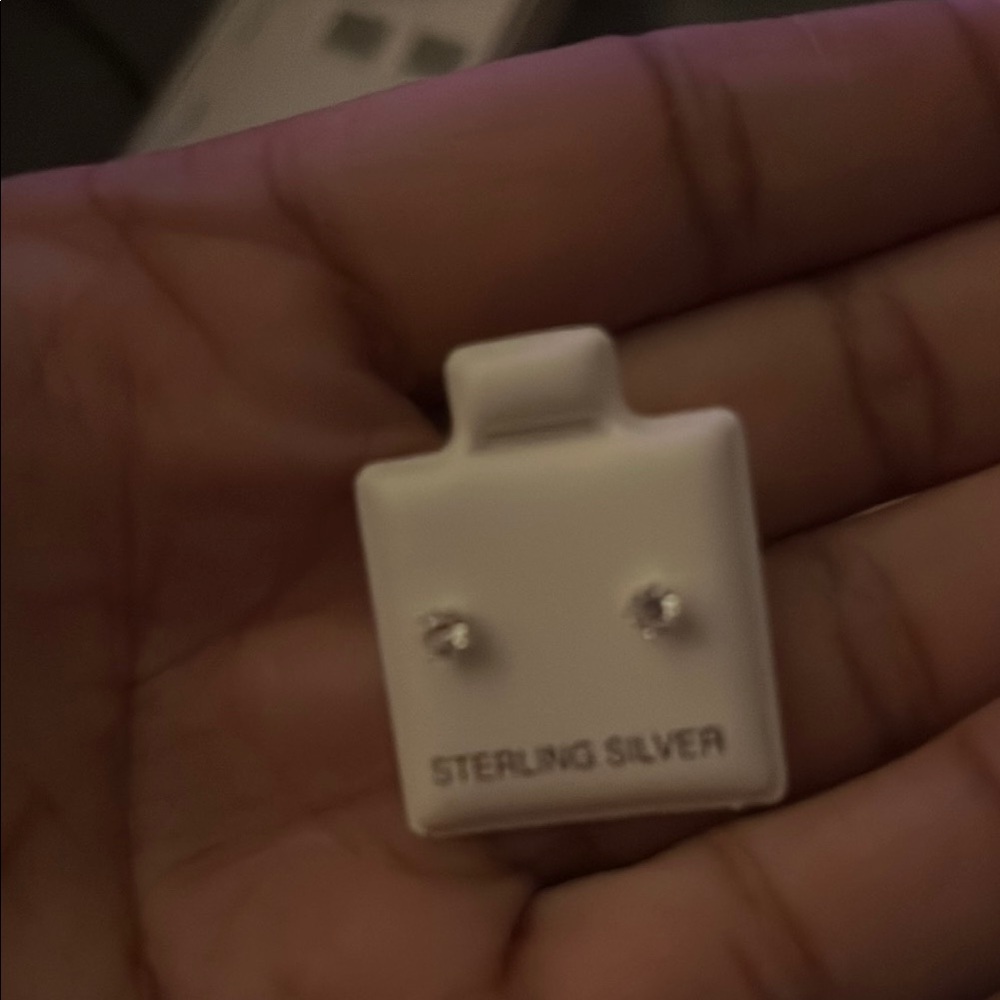 Sterling Silver Stud Earrings